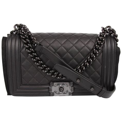 chanel exortic so black boy|coco chanel boys bag.